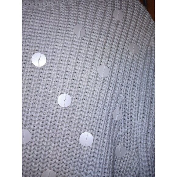 Gap Sm Monochromatic Sequined Sweater - Picture 3 of 14